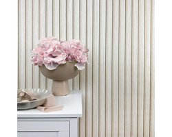 Houtlook Behang met 3D-Effect voor Moderne Interieurdecoratie