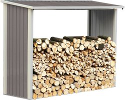 Houtopslag haardhout rek buiten metaal "Victor" - 2,15 m²