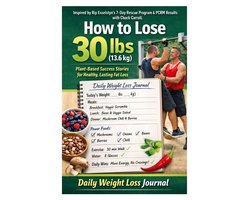 How to Lose 30 lbs (13.6 kg) on a Whole-Food Plant-Based Diet with Daily weight loss journal