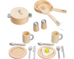 howa Houten Keuken Accessoires Cooking Utensils 16 stuks 4868