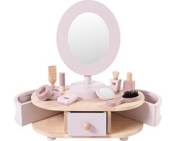 howa Speelgoed Kaptafel met Accessoires van hout voor kinderen 50012