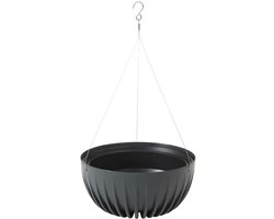 HowHomely Stripped Eco - Hangende Plantenschaal - UV-bestendig - Gerecycled Materiaal