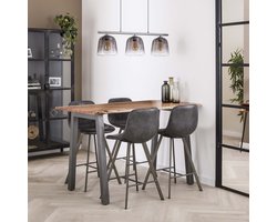 Hoyz - Bartafel Edge - 80x147x92 - 4 Personen - Hout