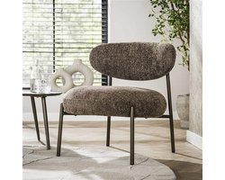 Hoyz Collection - Fauteuil Round - Tissee Cargo Bruin