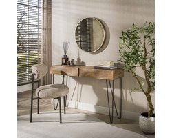 Hoyz Collection - Haltafel en kaptafel Ocean - Beige - 35x120x76 cm
