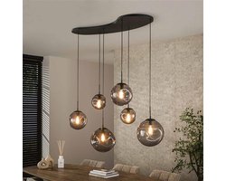 Hoyz Collection - Hanglamp Stellar Black 6-lichts - Artic Zwart
