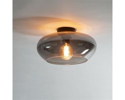 Hoyz Collection - Plafondlamp Elevate Glass - Smoke Grey Glas
