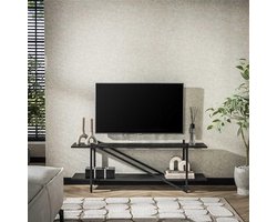 Hoyz Collection - TV-meubel 140cm Piega - Grijs