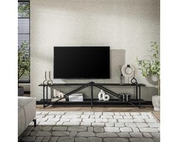 Hoyz Collection - TV-meubel 220cm XL Piega - Grijs