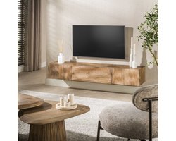 Hoyz Collection - Tv-meubel Hangend Ocean - Beige - 35x160x25 cm