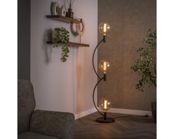 Hoyz Collection - Vloerlamp Arcus 3-lichts - Sienna Bruin