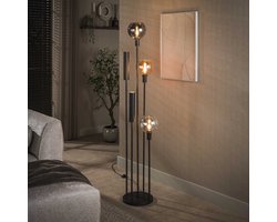 Hoyz Collection - Vloerlamp Sfera - Zwart - 38x38x175 cm
