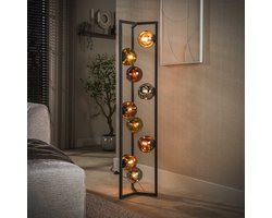 Hoyz Collection - Vloerlamp Stellar - Zwart - 34x34x150 cm