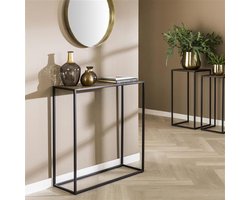 Hoyz - Haltafel iron metallic - Brons antiek