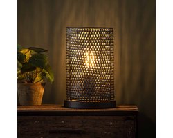 Hoyz - Tafellamp Armor Tube - Grijs - Industrieel