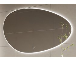 HR Badmeubelen Organic 2.0 Spiegel - 120x75cm - rechts - dimbaar - LED - spiegelverwaming