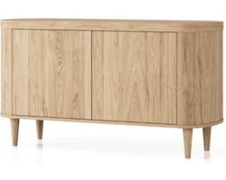 HSM Collection-Dressoir Dune 2 Deur-140x50x77,5-Naturel-Eiken