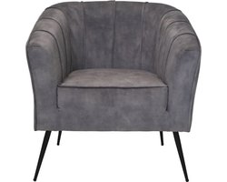 HSM Collection Fauteuil Chester Dolfijn Grijs Adore