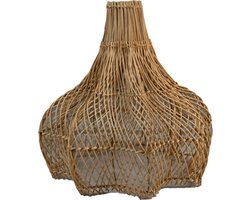 HSM Collection-Hanglamp Star-65x65x65-Naturel-Rotan