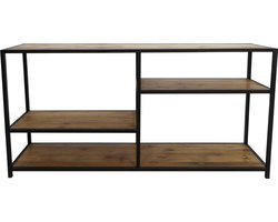 HSM Collection Sidetable Junction - oud teak/ijzer