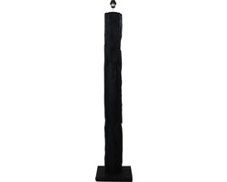 HSM Collection-Vloerlamp Rond-30x30x145-Zwart-Teak