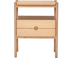 HÜBSCH INTERIOR - APPEAL rechthoekig nachtkastje van FSC® eiken - 45x31xh57cm
