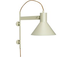 Hübsch Studio wandlamp - beige en oranje