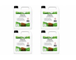 Hucil Schoonmaakazijn - 4x5 liter - azijn - reiniger - ontkalker - azijnzuur - voordeelverpakking