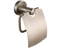 Hudor Toiletrolhouder Doré - WC Rolhouder Messing Goudkleurig - Collection Scamandre - Luxe Toilet Accessoire voor Moderne Badkamer