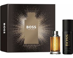 Hugo Boss The Scent Giftset - 50 ml eau de toilette spray + 150 ml deospray - cadeauset voor heren
