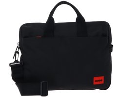 HUGO business tas laptoptas met laptopvak Ethon 3.0 Document Case Black zwart
