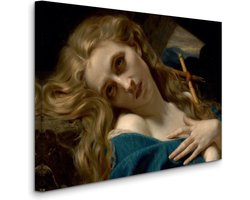 Hugues Merle - Mary Magdalene in the Cave - Maria Magdalena in de grot (1868) - 2:3
