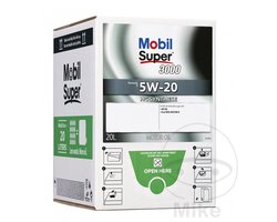 Huile Moteur 5W20 SUP 20 Litre Mobil avec robinet de vidange int�gr� BAG IN BOX