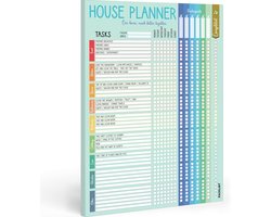 Huishoudplanner - Hoogwaardig Papier - Weekplanning voor Huishoudelijke Taken - Voor Gezinnen en Kamergenoten