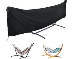 Huisjeshoes - Beschermhoes - Buitenmeubels - Waterdicht 420D Oxford - 340 cm - Zwart