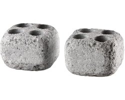 Hukka Sauna' Speksteen Stoomstenen voor de sauna-oven “Höyrykivet” 160ml (2 stenen)