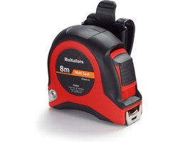 Hultafors PR 8M Rolmaat - Staal - 8m x 25mm - Geel