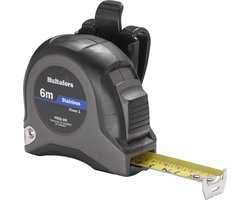 Hultafors Rolbandmaat PRSS 6 meter RVS - HU350503