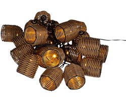 Human Comfort Lichtsnoer LED 5m - 20 lampen - warm wit licht - Ruche