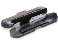 Human Gear - reisbestek - lichtgewicht - Trio - Gray