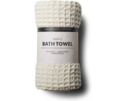 Humdakin - Badhanddoek - Wafel structuur - Schelp - 100% bio katoen