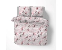 Husch Dekbedovertrek Magnolia Pink - 200x200/220