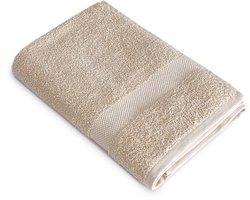 HUSH Living Badhanddoek - 70×140 cm - 100% katoen - zware kwaliteit 500g/m2 - Zand