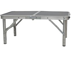 HUSH Outdoor Campingtafel - inklapbaar met handvat - lichtgewicht - verstelbaar - 60 x 40 x 26.5cm
