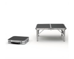 HUSH Outdoor - Campingtafel - Inklapbaar met Handvat - Lichtgewicht - Verstelbaar - 60x40x26.5cm