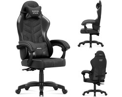 Huzaro Force 2.7 – luxe velours gamestoel met 135° kantelfunctie en ergonomisch design