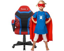Huzaro Ranger 1.0 Spider Mesh - Kinder Gaming Stoel - Bureaustoel voor Kinderen - Rood/zwart
