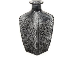 HV Glazen Karaf - Zwart - 9x19cm