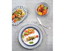 Hygge schotel D14cm nieuwe Bone China