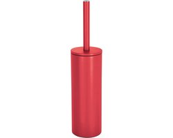 Hygiënische WC-borstel met houder - Rood
